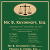 Nic B Kuvshinoff PC