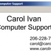 Carol Ivan Computer Support