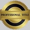 Professional Title