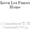 Shawn Lea Funeral Home