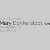 Mary Donkersloot, Rd Nutrition Therapist