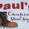 Paul's Clothing & Shoe Store