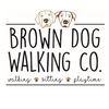 Brown Dog Walking