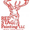 Red Stag Painting