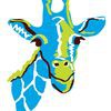 Blue Giraffe