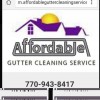 Affordable Gutter Cleaning Service