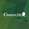 Champion Title & Settlements