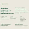 Acupuncture For Wellness