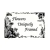 Flowers Uniquely Framed
