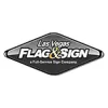 Las Vegas Flag and Sign