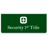 Security 1st Title