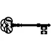 Skeleton Key Tattoo