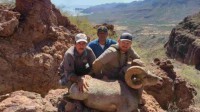 South Baja Big Horn Sheep Hunting in Mexico
